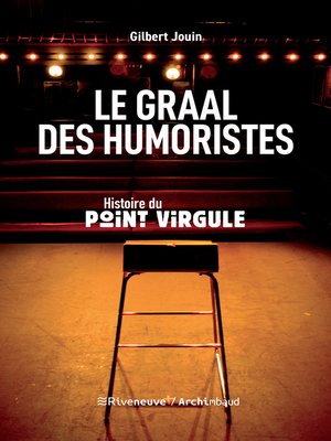 cover image of Le graal des humoristes